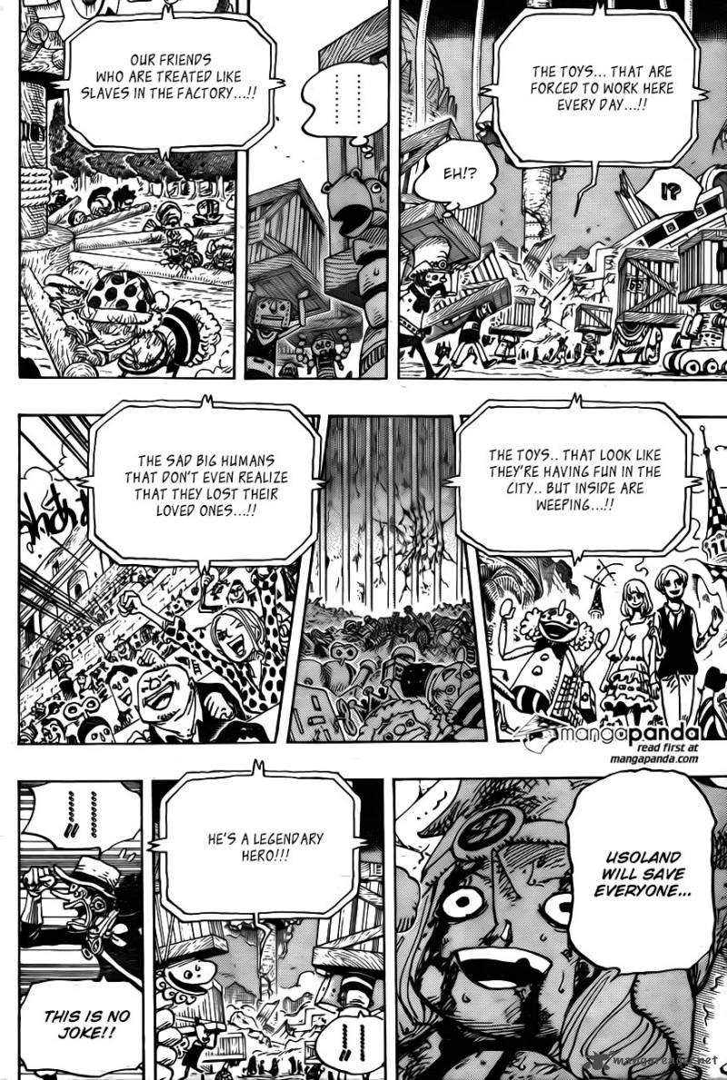 One Piece Chapter 741 — page 5