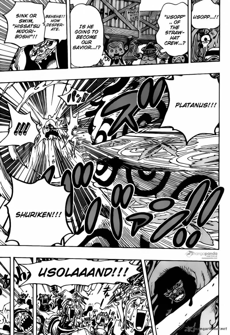 One Piece Chapter 741 — page 12