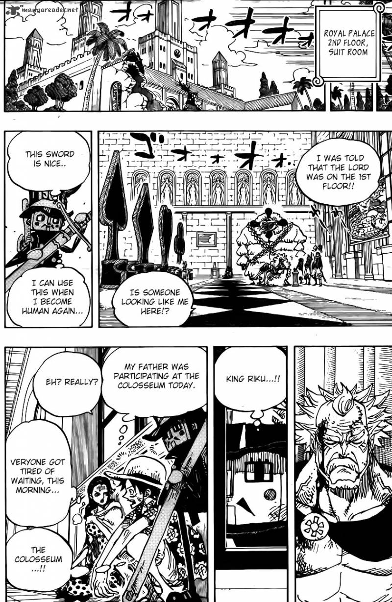 One Piece Chapter 741 — page 13