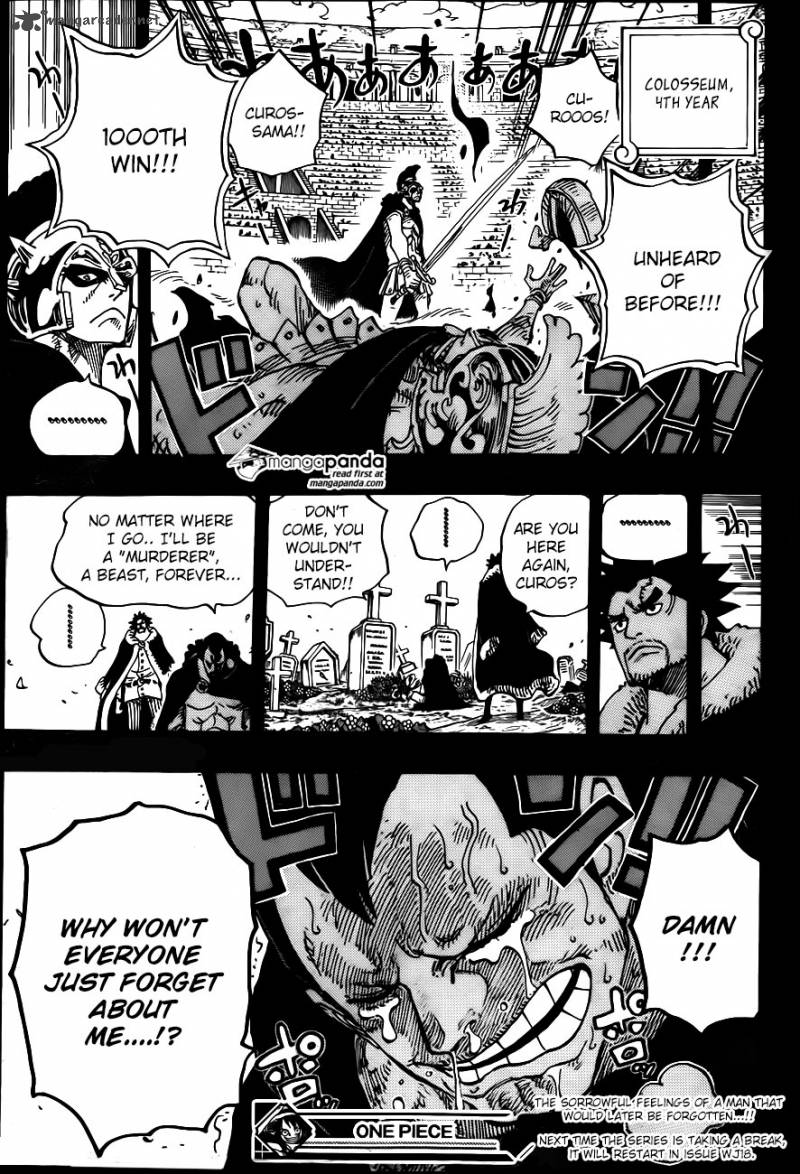 One Piece Chapter 741 — page 18
