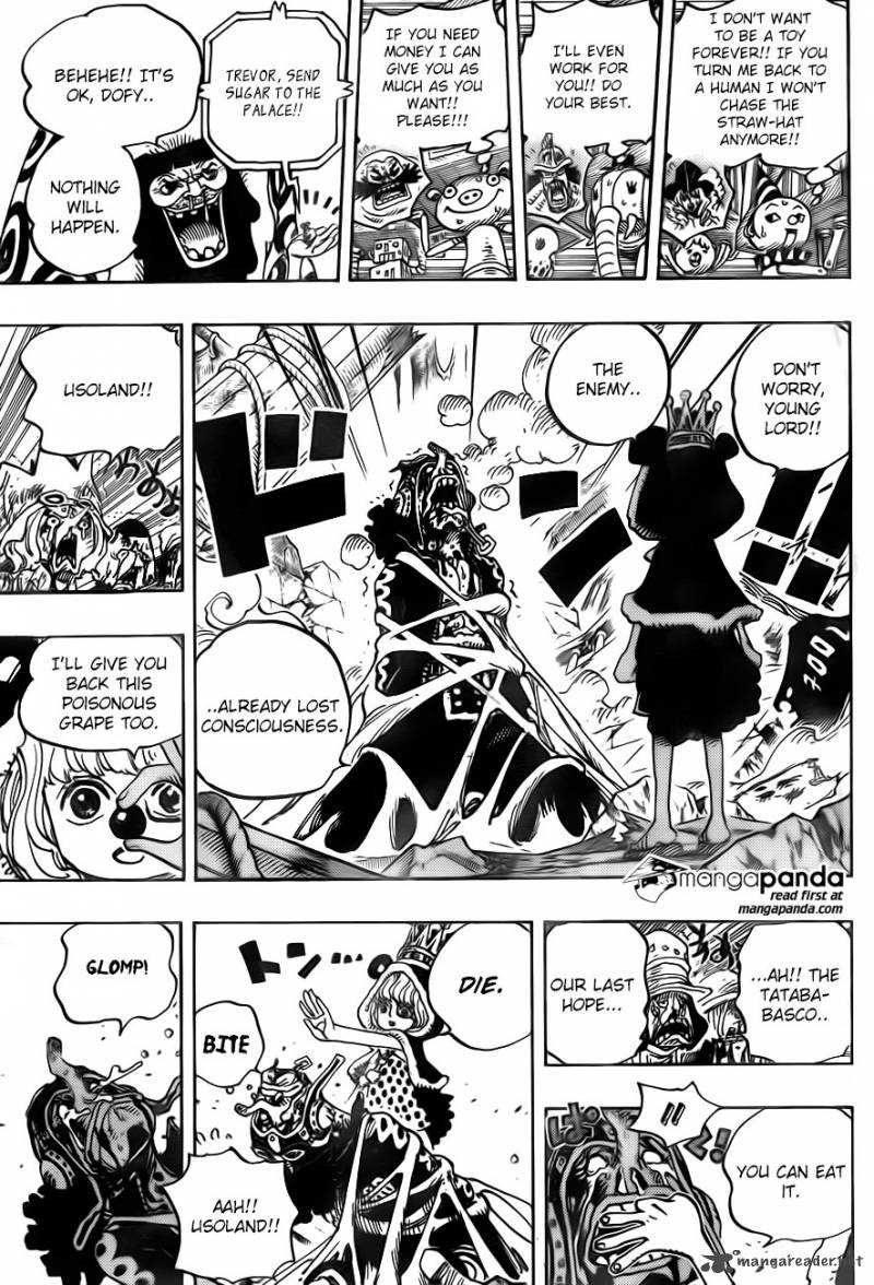 One Piece Chapter 742 — page 19