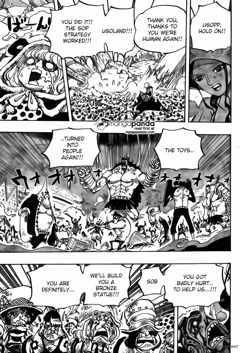 One Piece Chapter 743 — page 11
