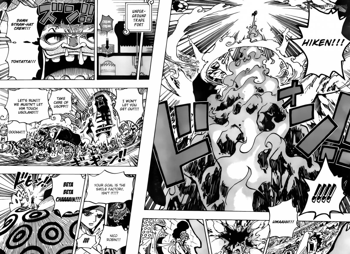 One Piece Chapter 744 — page 8