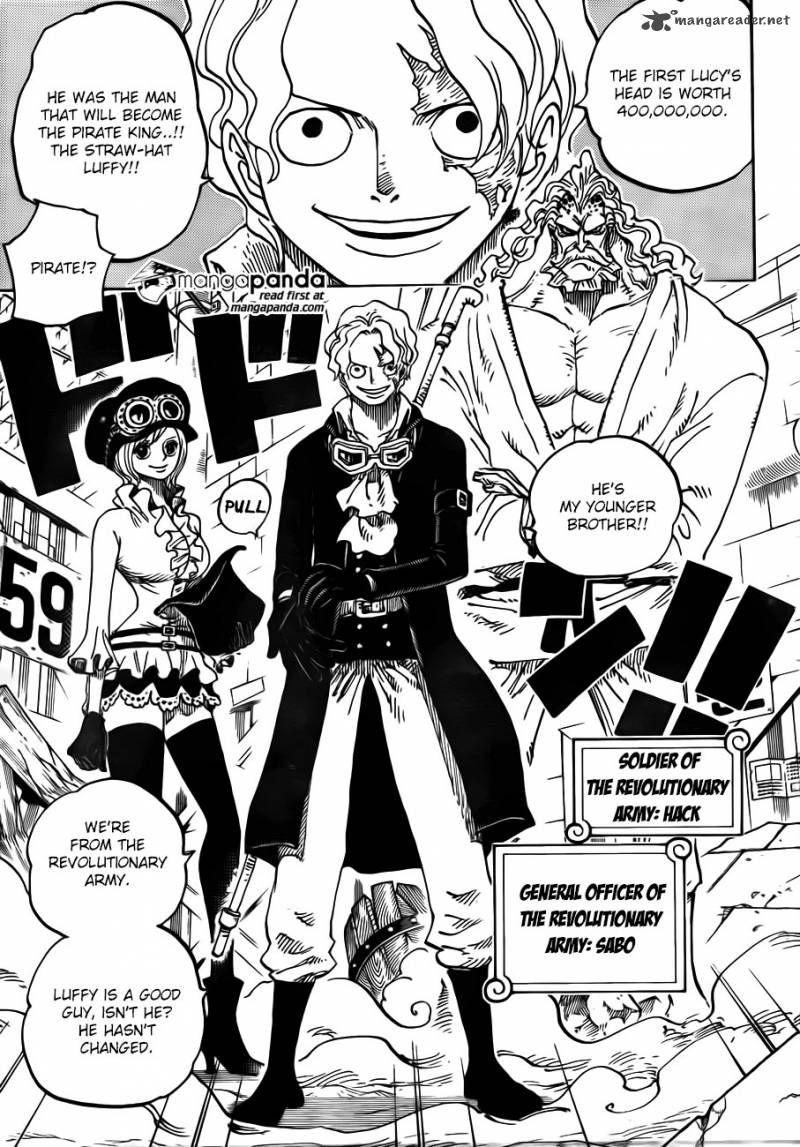 One Piece Chapter 744 — page 14
