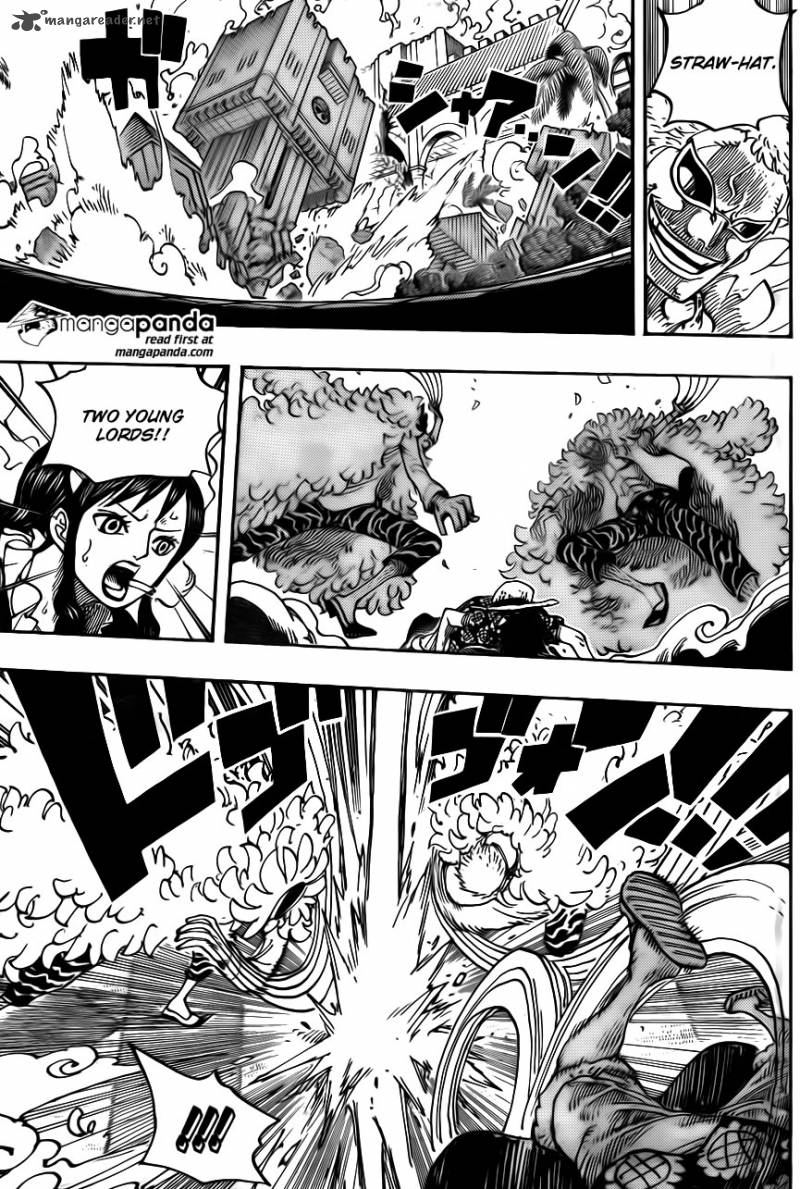 One Piece Chapter 745 — page 6