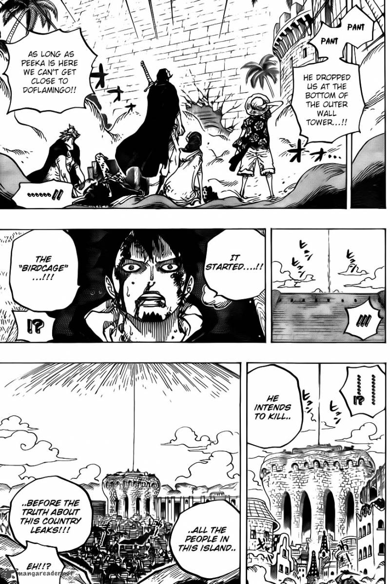 One Piece Chapter 745 — page 12