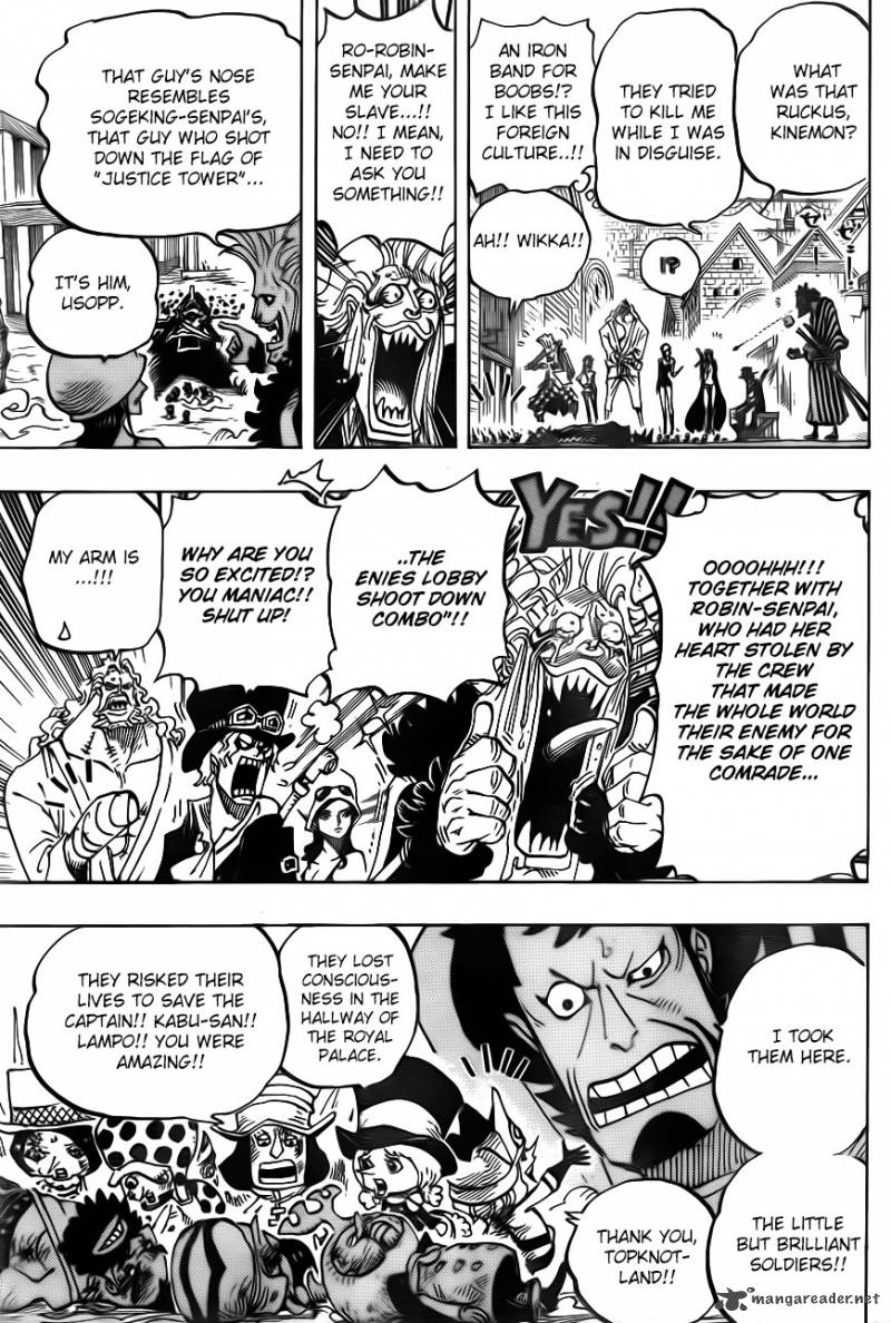 One Piece Chapter 746 — page 7