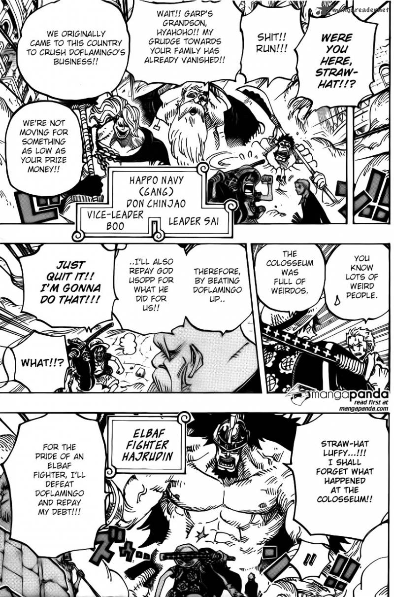 One Piece Chapter 748 — page 10