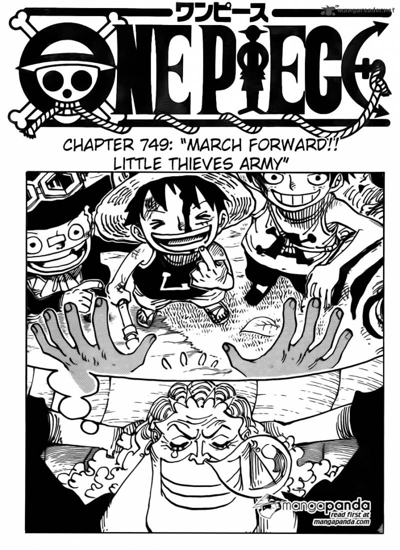 One Piece Chapter 749 — page 1