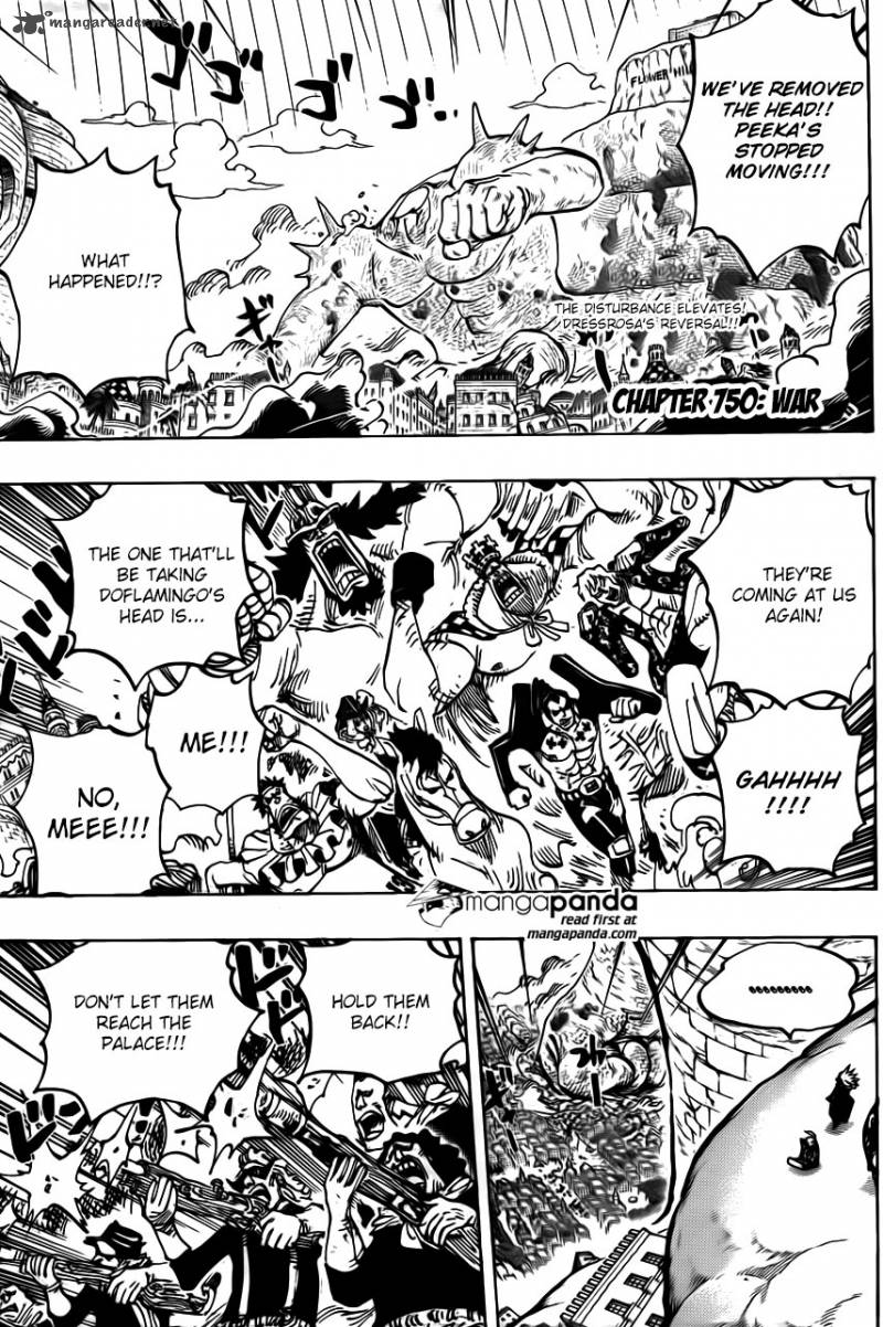 One Piece Chapter 750 — page 3