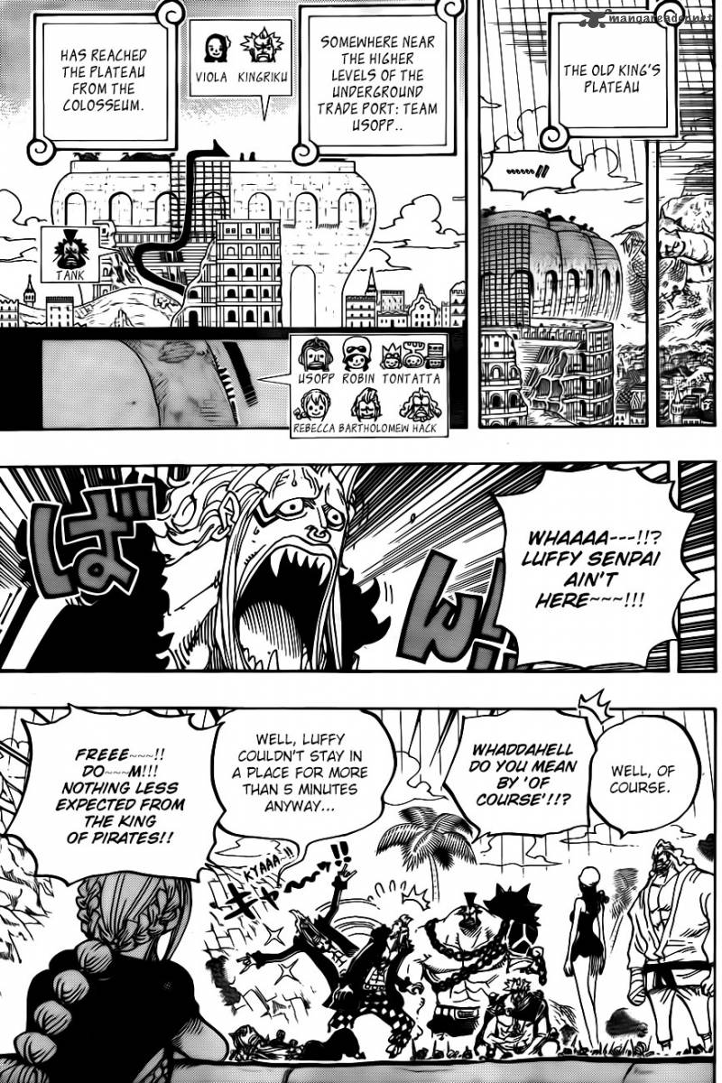 One Piece Chapter 750 — page 6