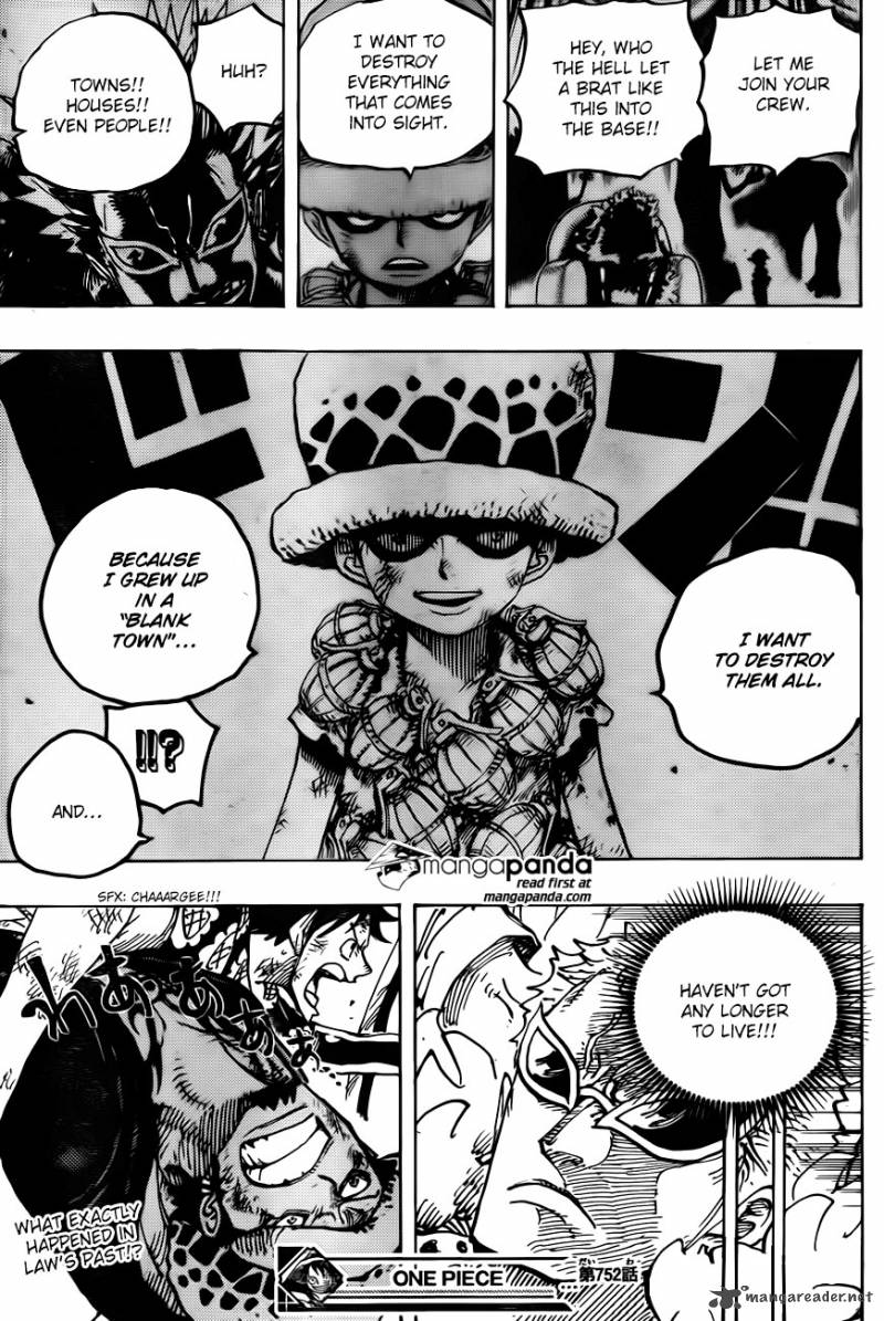 One Piece Chapter 752 — page 19