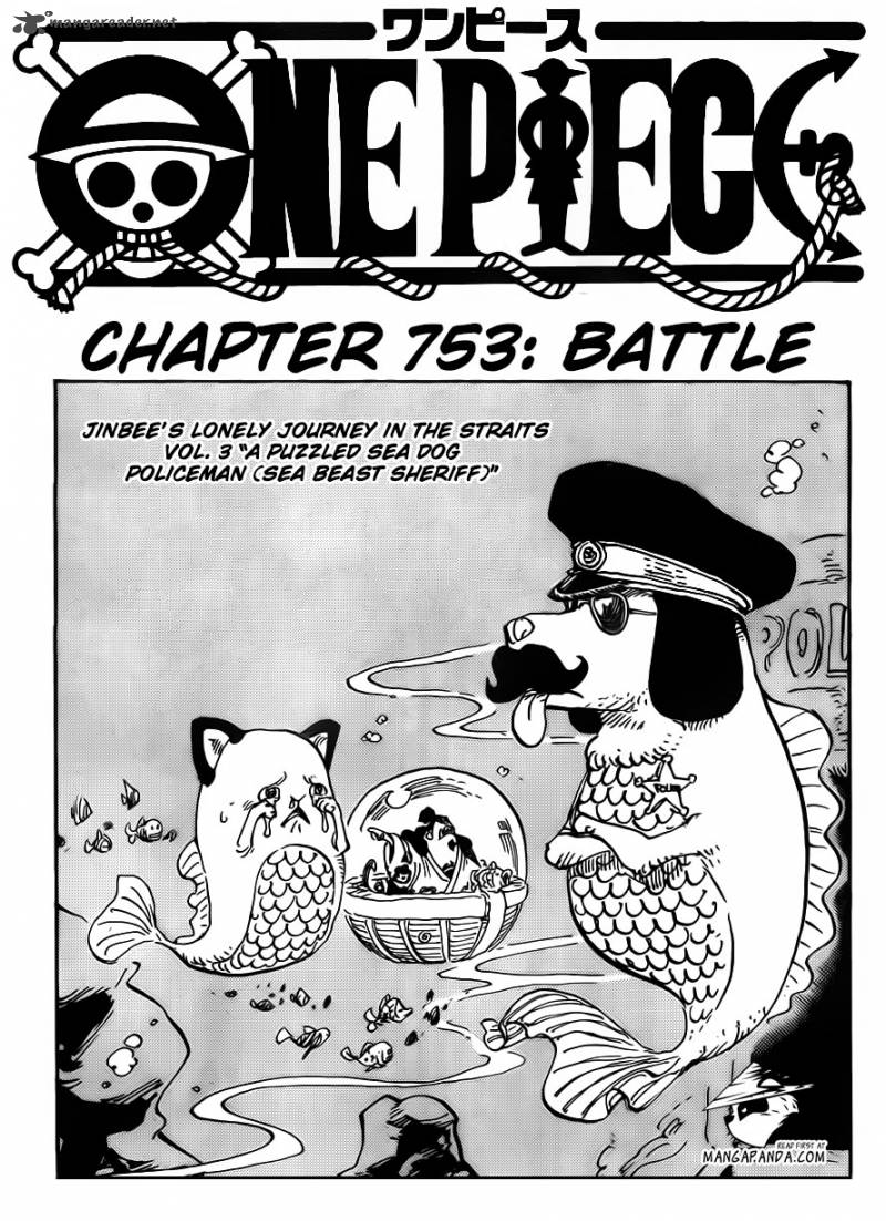One Piece Chapter 753 — page 3
