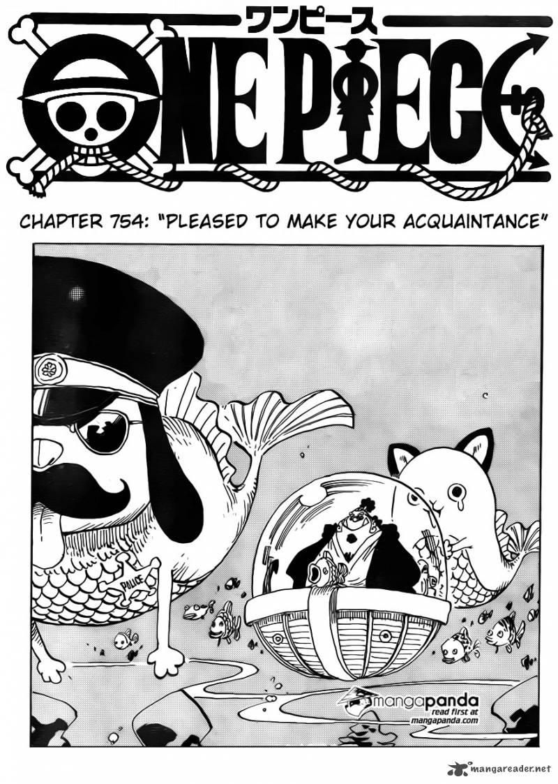 One Piece Chapter 754 — page 3