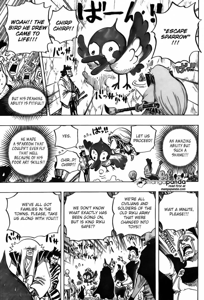 One Piece Chapter 754 — page 7