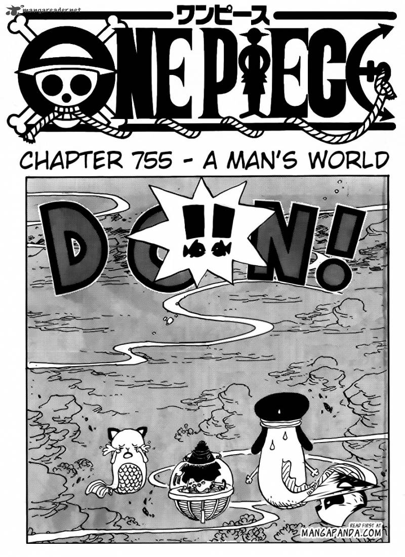 One Piece Chapter 755 — page 1