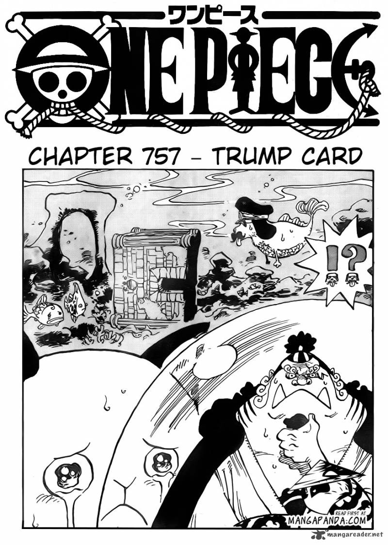 One Piece Chapter 757 — page 1