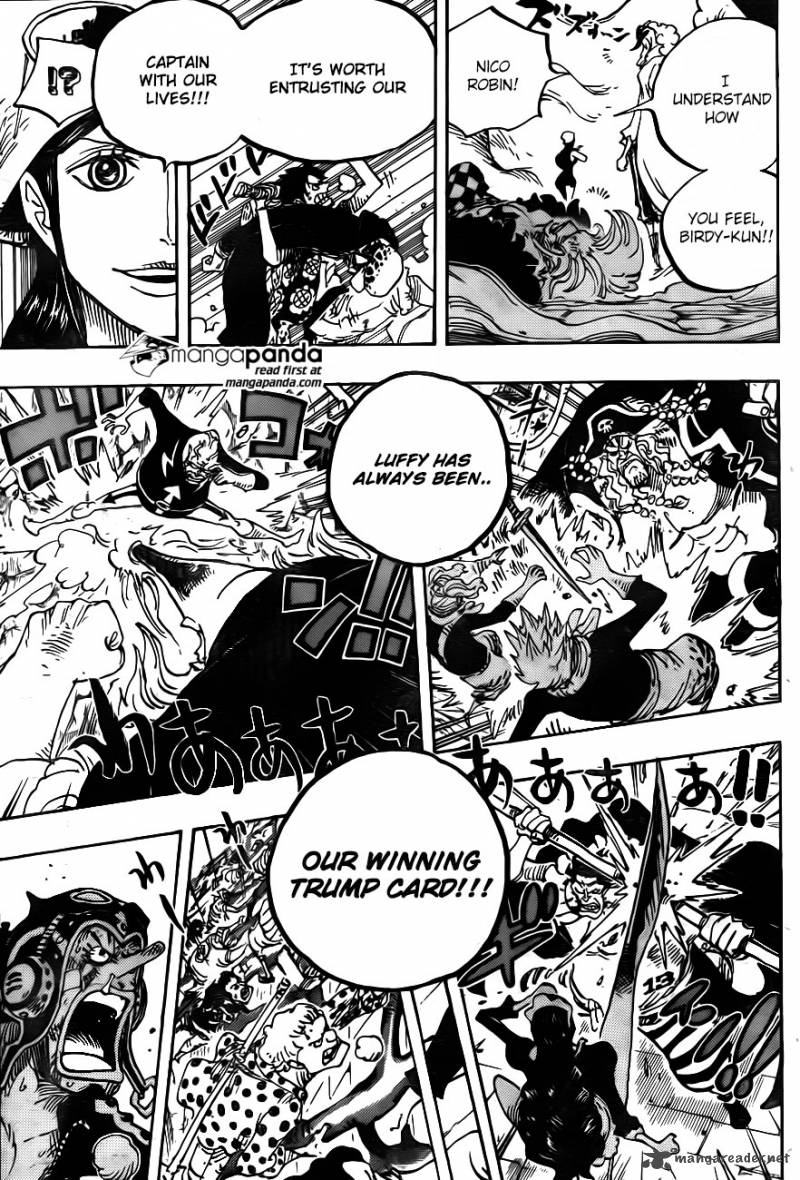 One Piece Chapter 757 — page 7