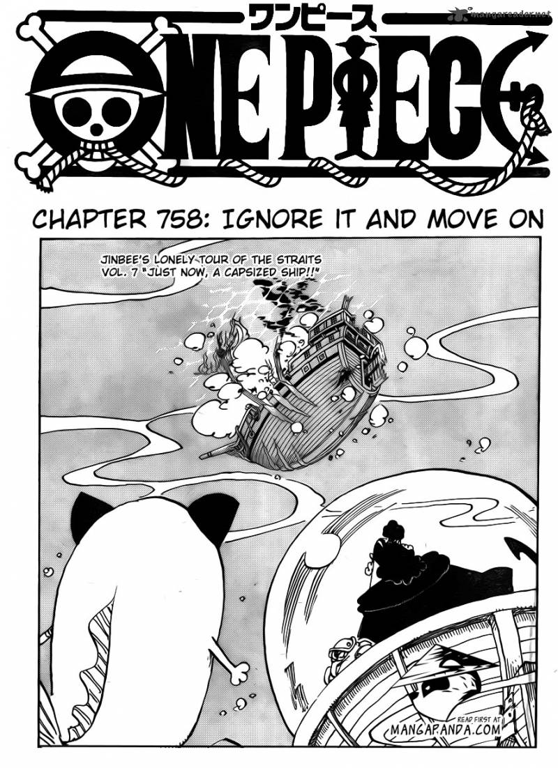 One Piece Chapter 758 — page 3