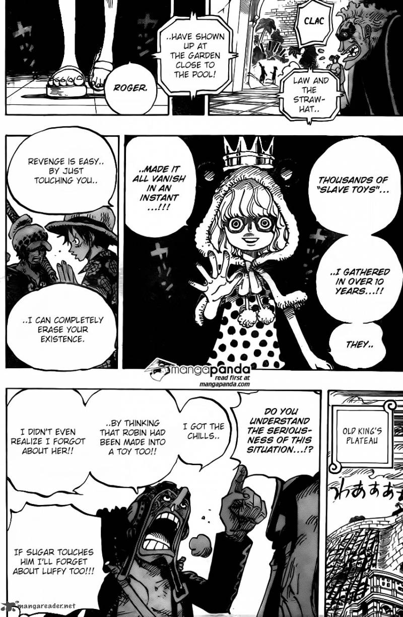 One Piece Chapter 758 — page 8