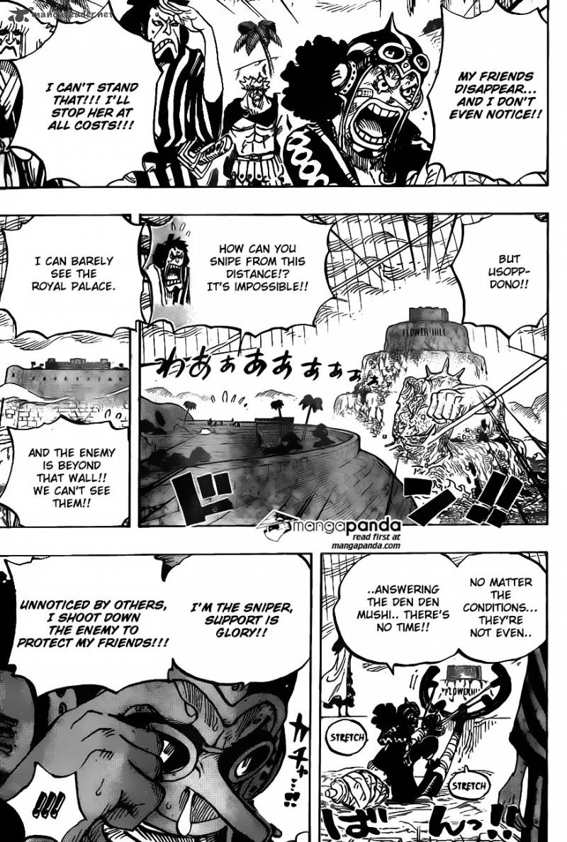 One Piece Chapter 758 — page 9