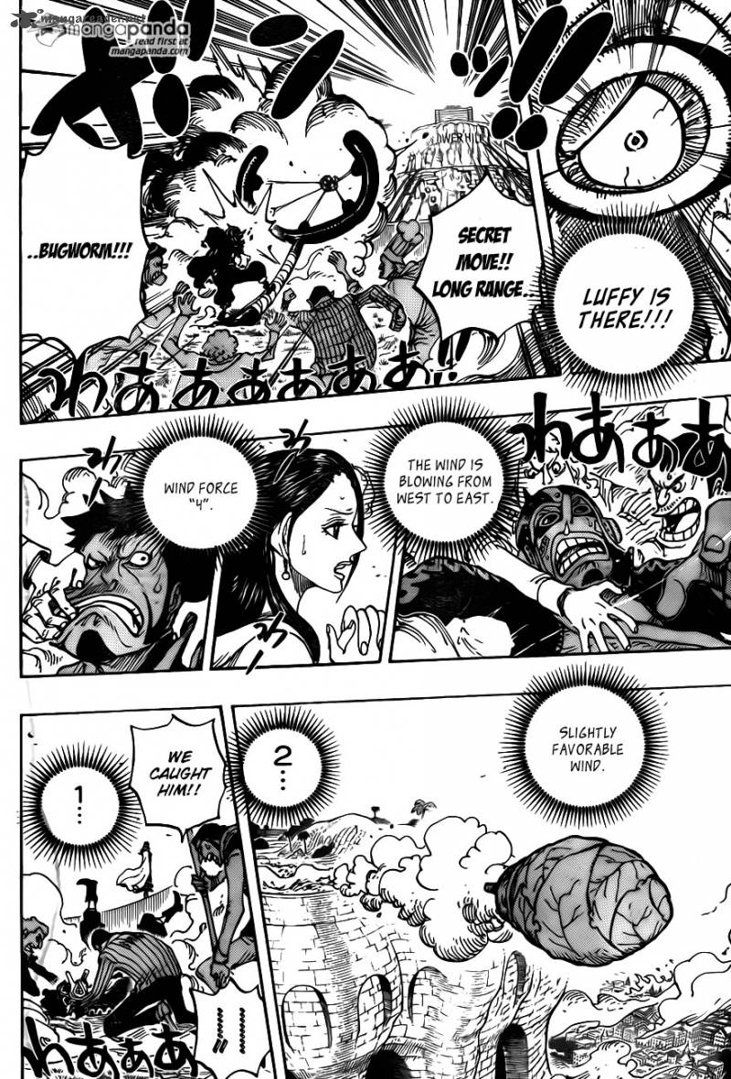 One Piece Chapter 758 — page 14