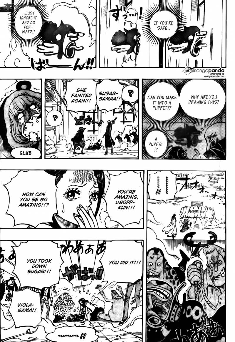One Piece Chapter 758 — page 17