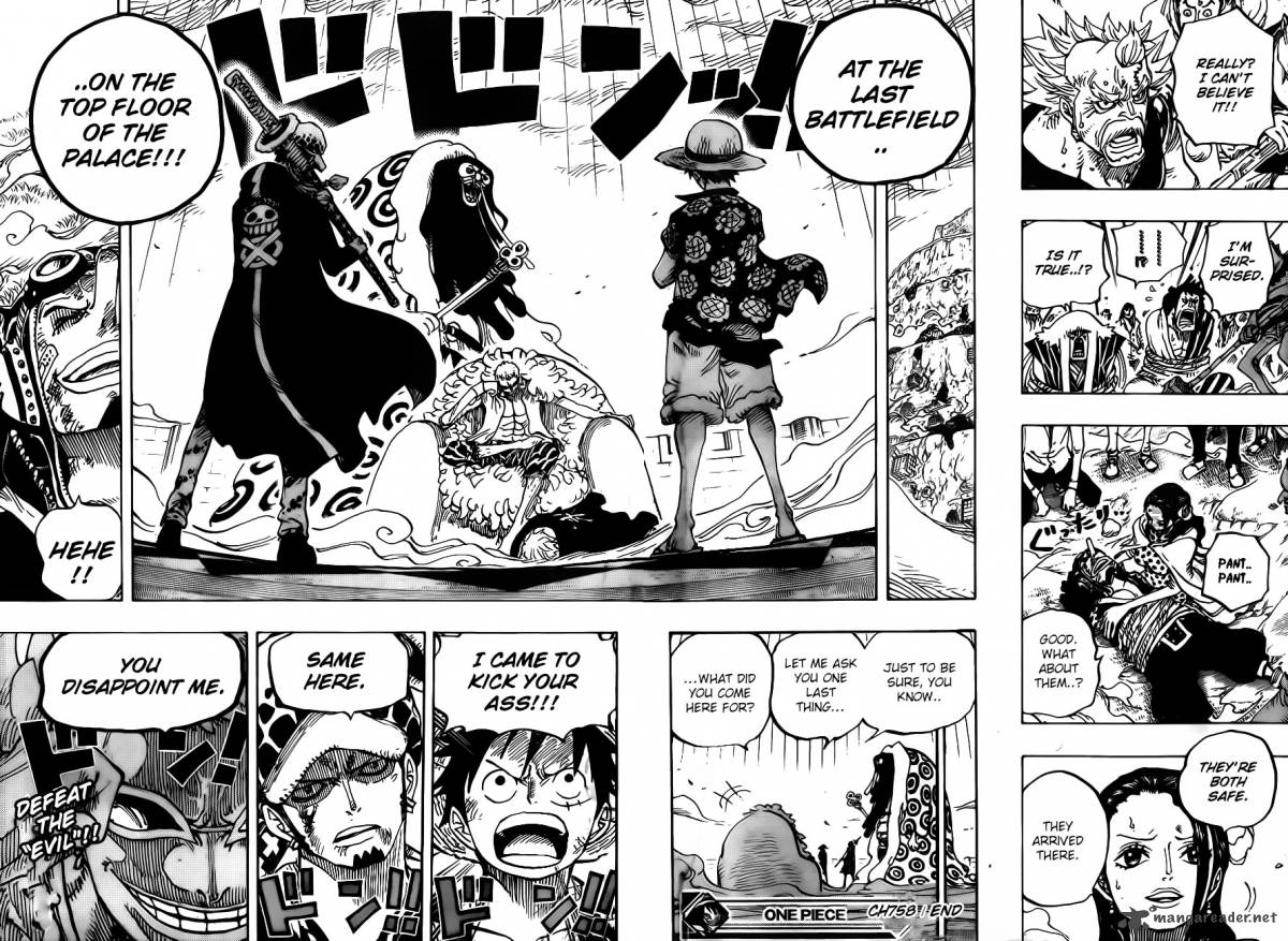 One Piece Chapter 758 — page 18