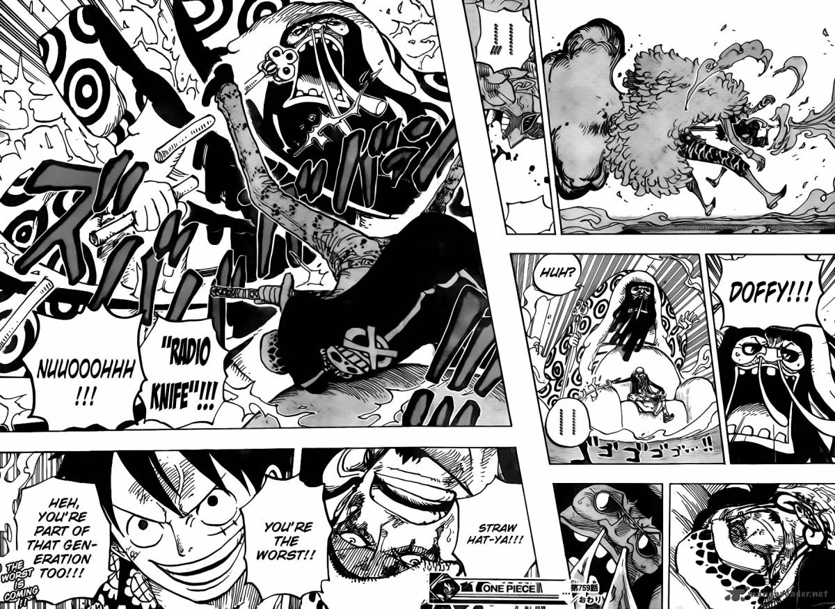 One Piece Chapter 759 — page 16