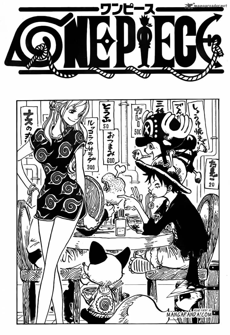 One Piece Chapter 766 — page 1