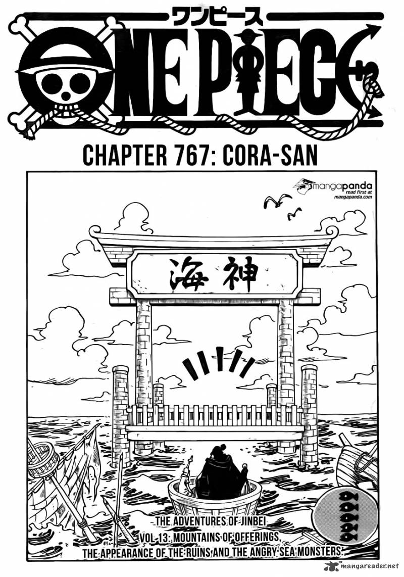 One Piece Chapter 767 — page 1