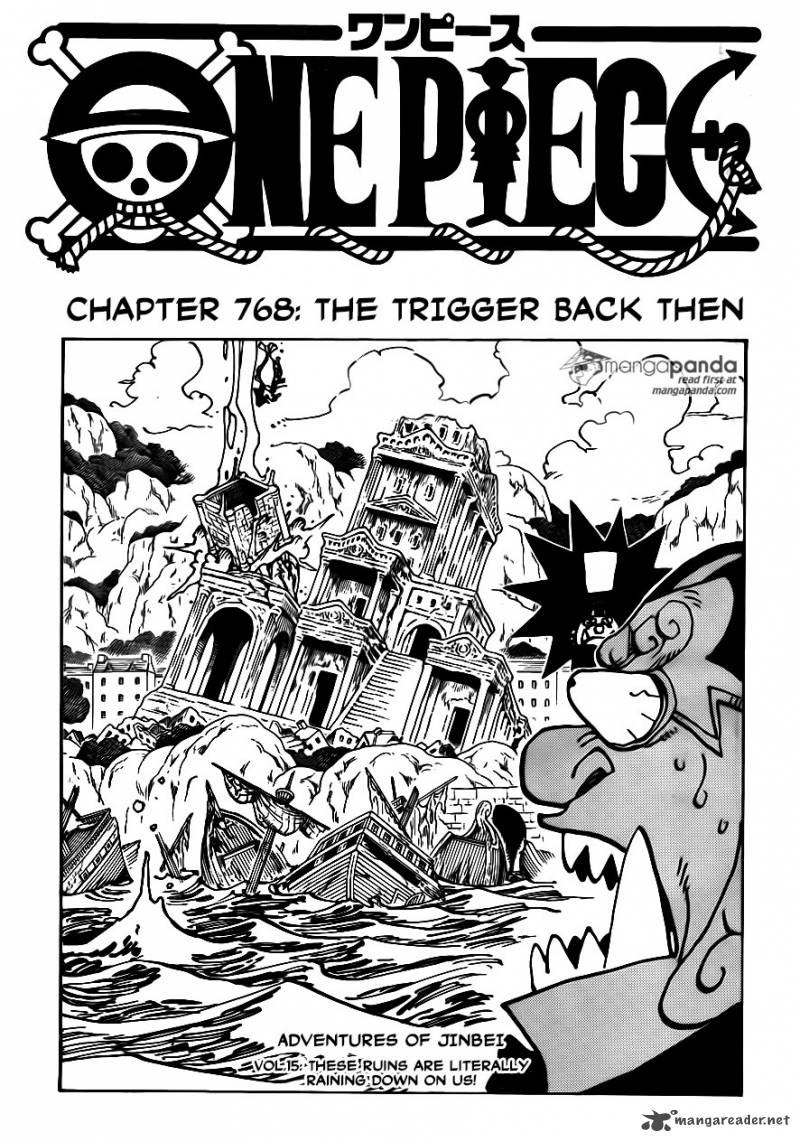 One Piece Chapter 768 — page 1