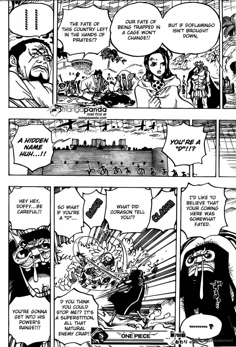 One Piece Chapter 768 — page 14