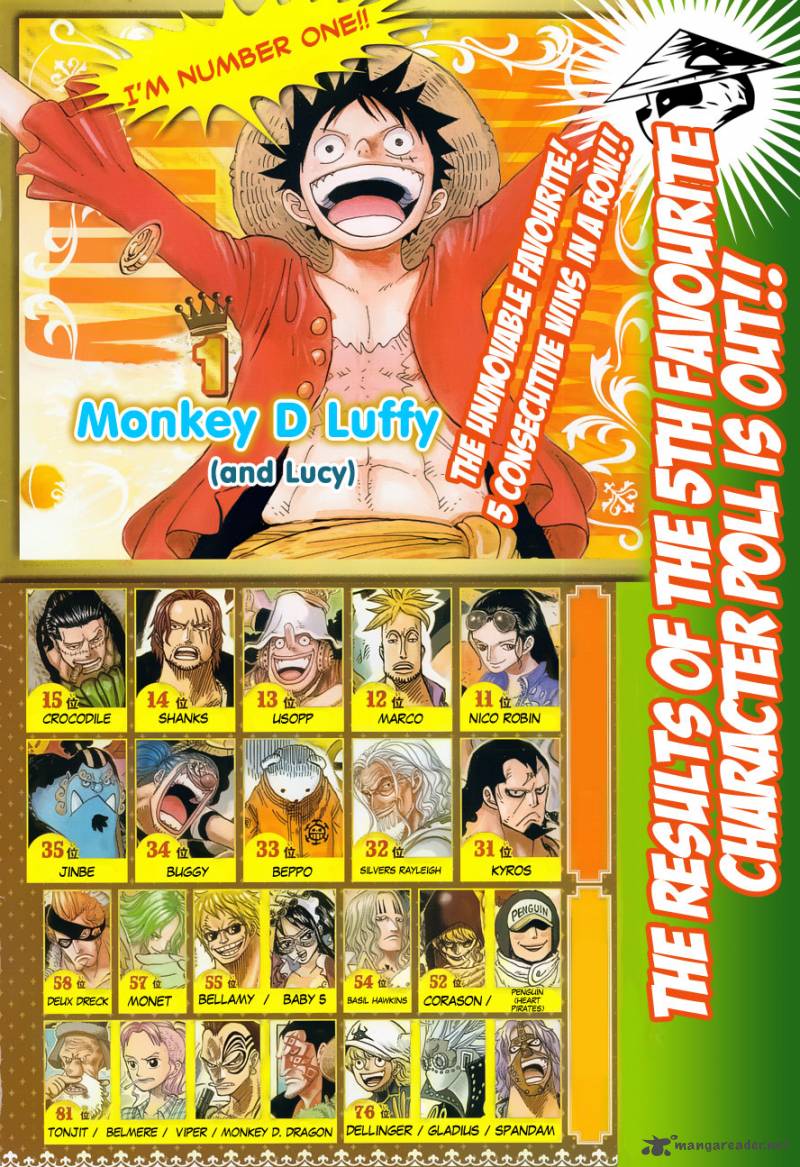 One Piece Chapter 771 — page 1