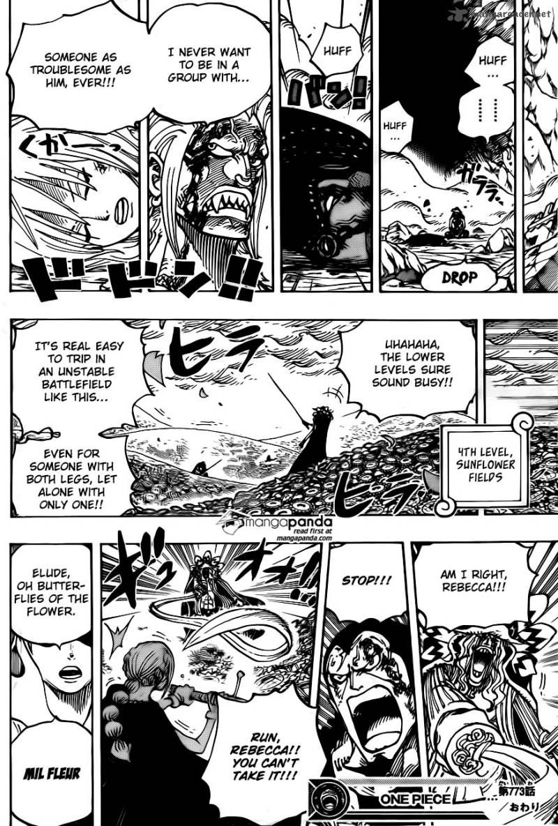 One Piece Chapter 773 — page 16