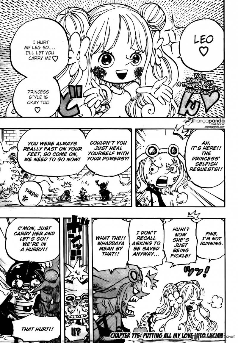 One Piece Chapter 775 — page 3