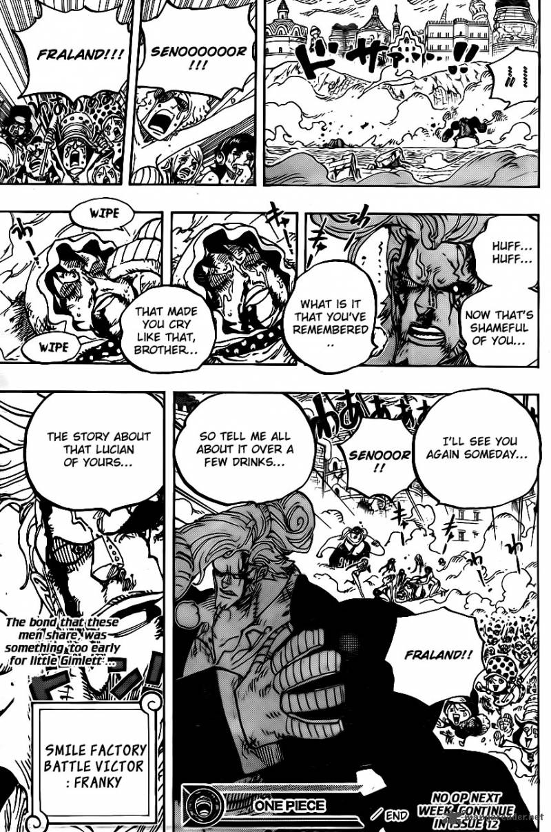 One Piece Chapter 775 — page 18