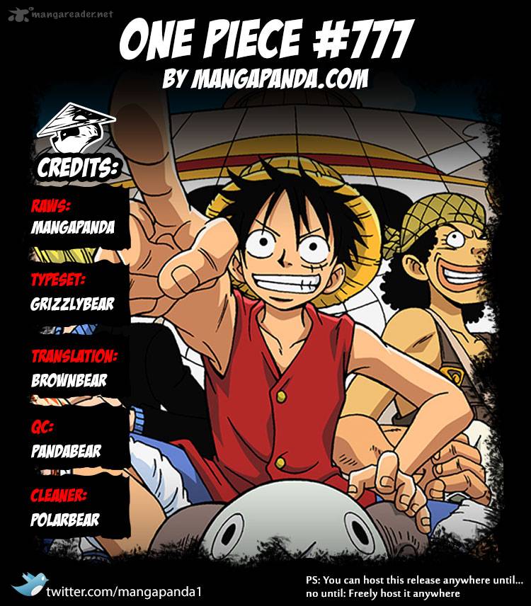 One Piece Chapter 777 — page 19