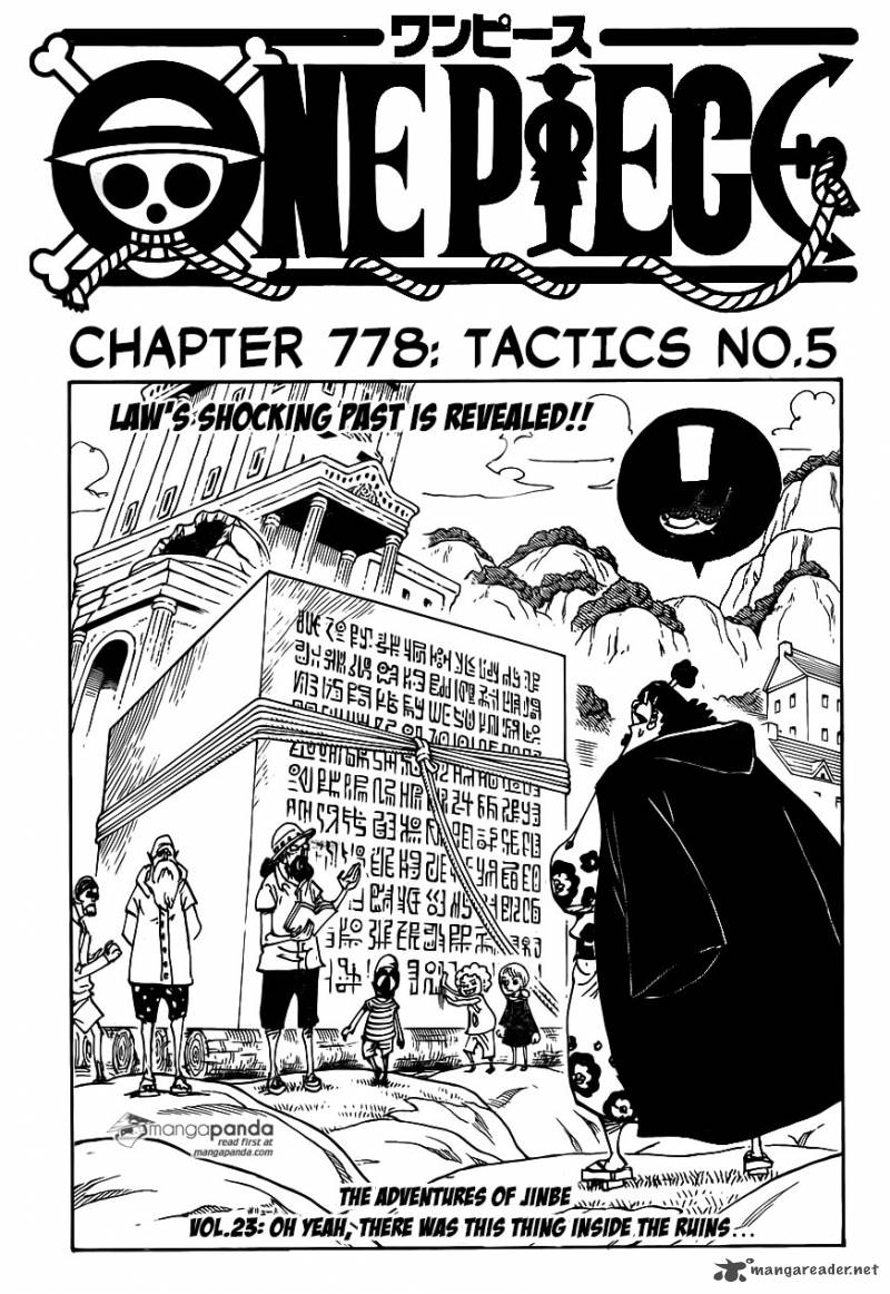 One Piece Chapter 778 — page 1