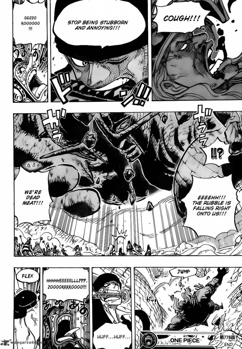 One Piece Chapter 778 — page 14