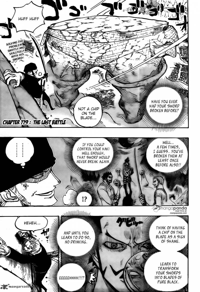 One Piece Chapter 779 — page 11