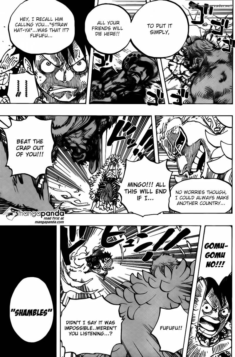 One Piece Chapter 781 — page 6