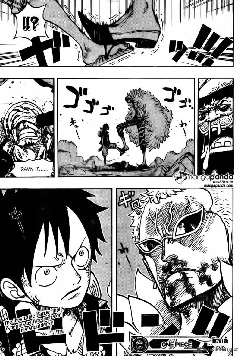 One Piece Chapter 781 — page 18