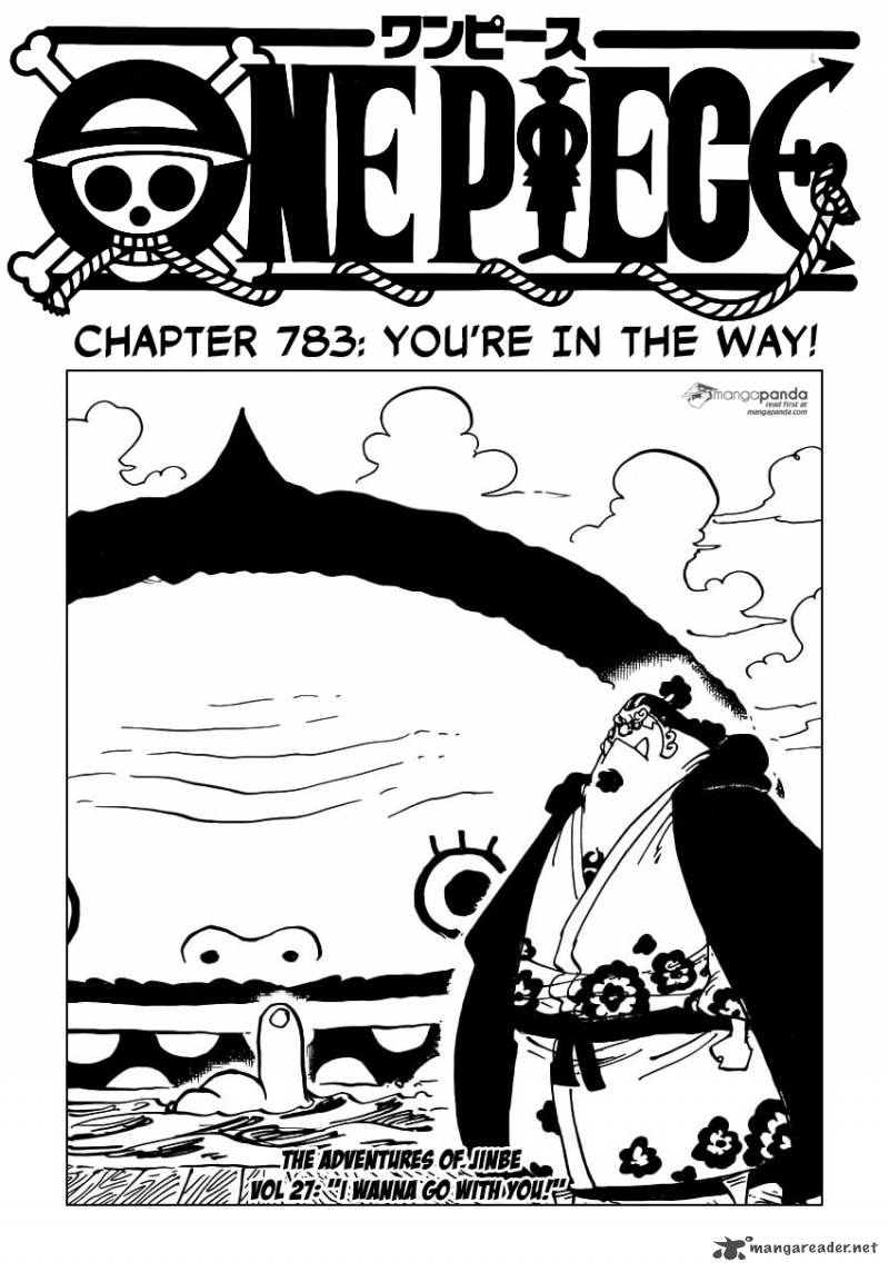 One Piece Chapter 783 — page 1