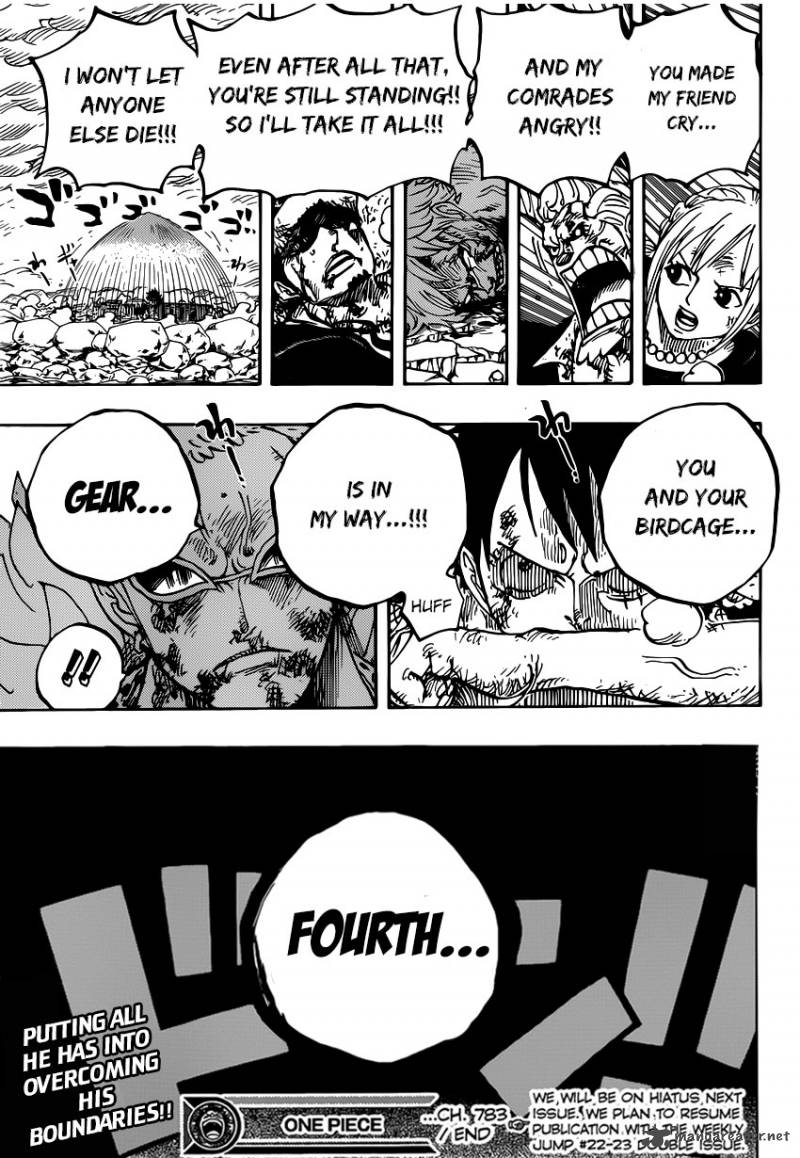 One Piece Chapter 783 — page 18
