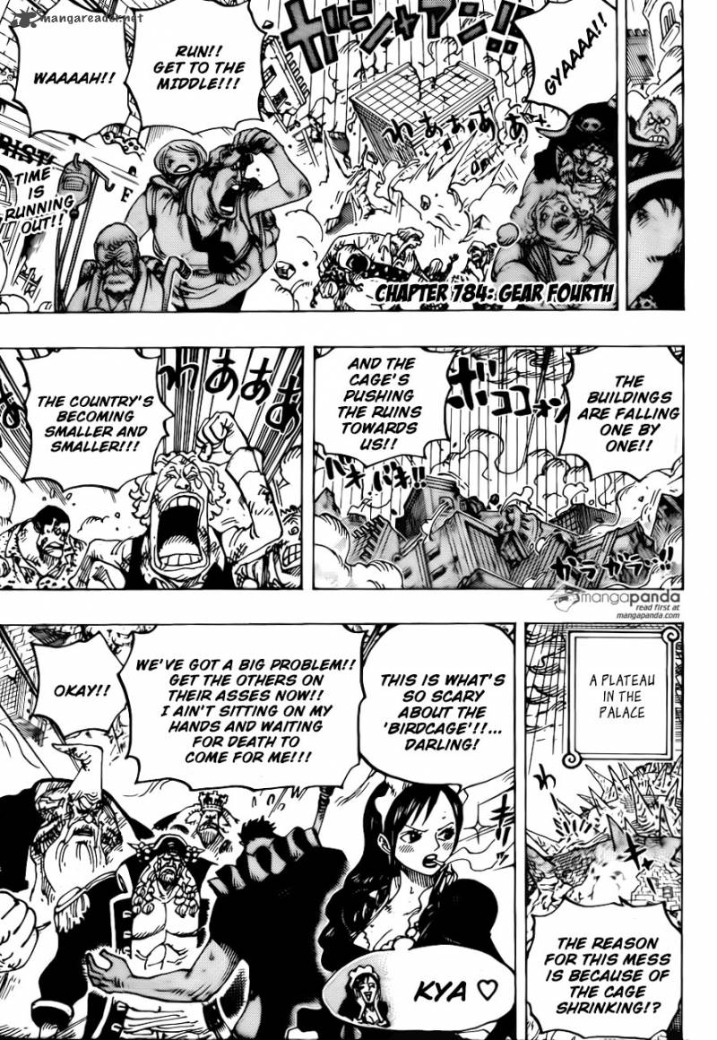 One Piece Chapter 784 — page 2