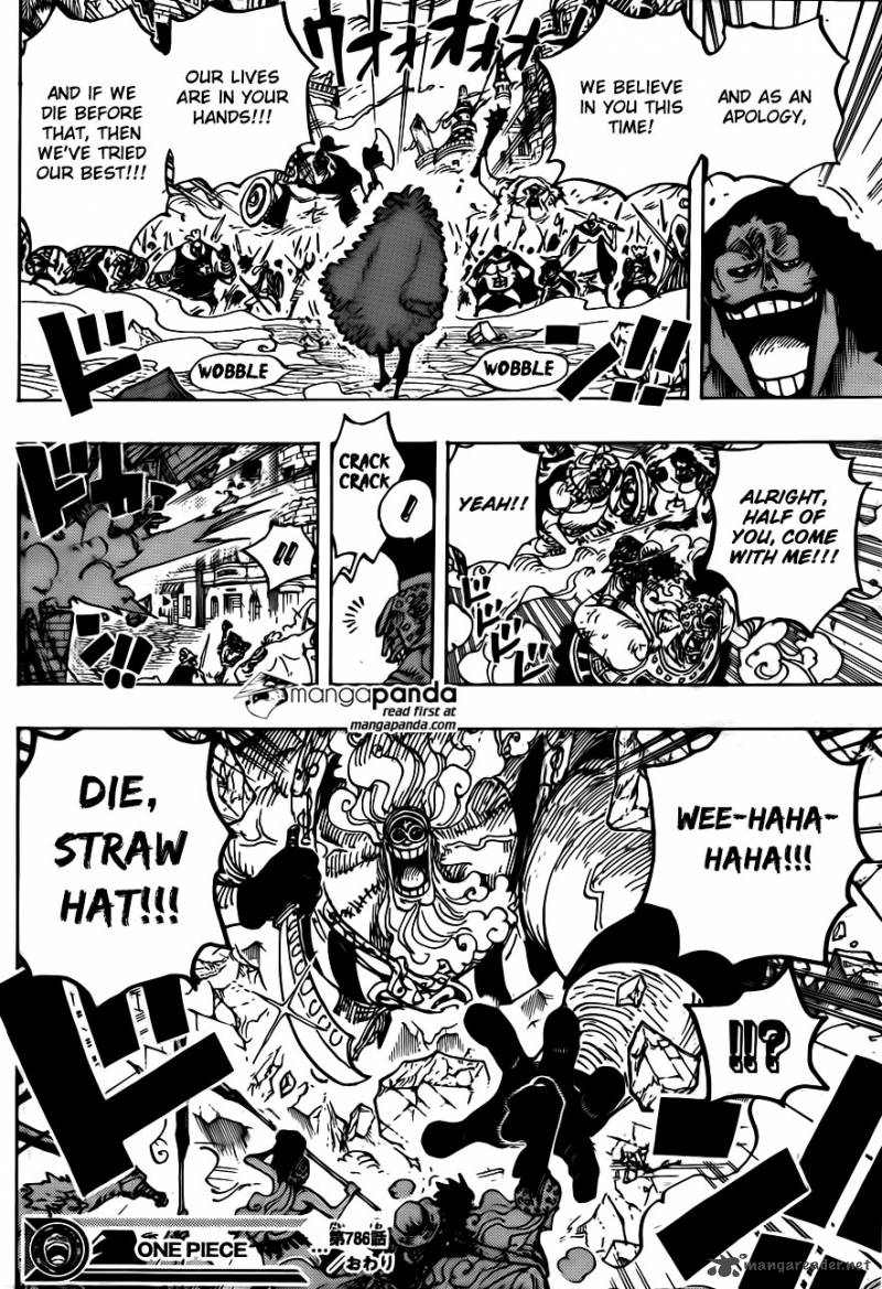 One Piece Chapter 786 — page 15