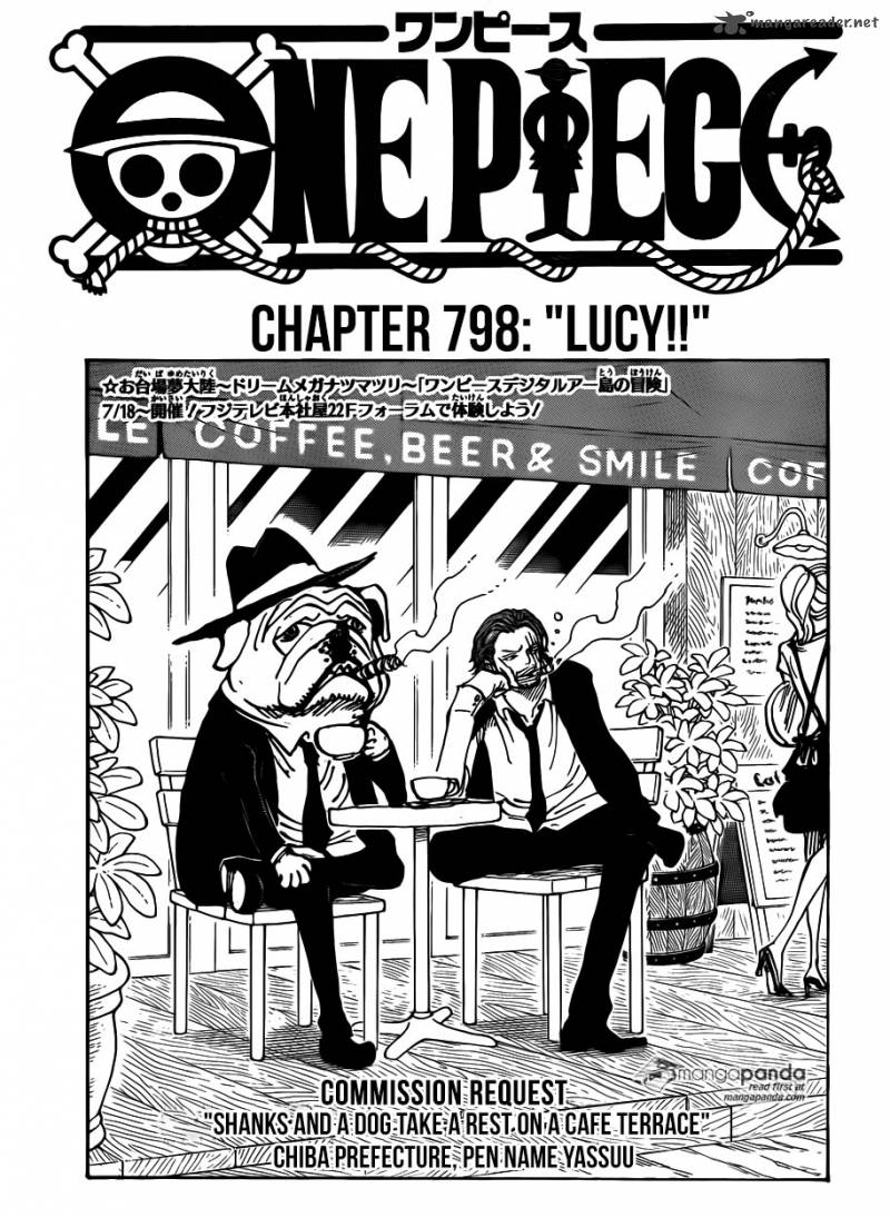One Piece Chapter 789 — page 1