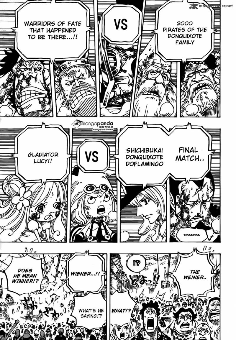 One Piece Chapter 791 — page 10