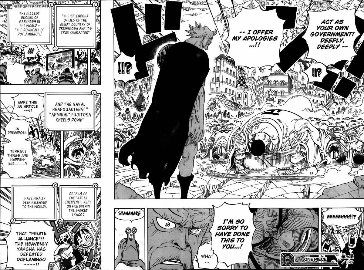 One Piece Chapter 792 — page 14